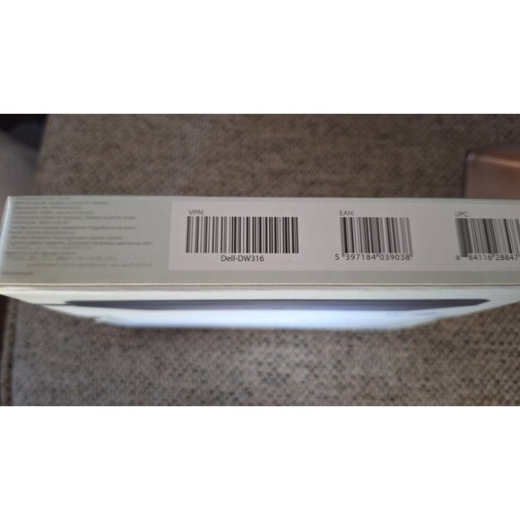 Dell USB Slim DVD CD External Drive DW316 RW - NEW +  SEALED‎ - - Picture 3 of 8